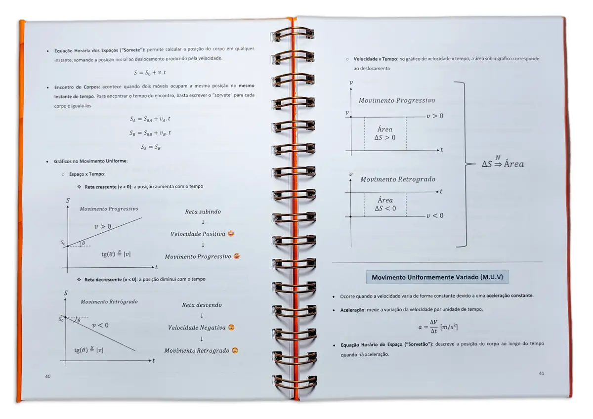Páginas internas do livro Física Express